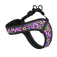 Шлея HIDOG COMFORT "Aztec purple" XL 54-60 см