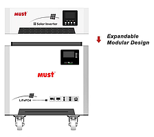 Портативна електростанція MUST HBP18-5048HM (5kW+12,8kW*h) Медапаратура