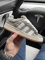 Зимние кроссовки Adidas ADIDAS CAMPUS 00S GREY GY9472 FUR мех