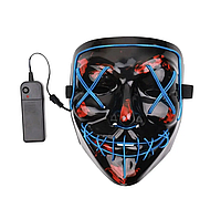 Mask судная night neon LED light glow/Guy Fawkes/анонимус/вендета