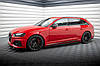 Пороги Audi RS4 B9 (2019+) тюнінг обвіс спідниця елерон, фото 3