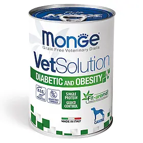 Monge VetSolution Wet Diabetic & Obesity canine