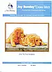Набір для вишивання за нанесеною на канву схемою "Two brothers" .  AIDA 14CT printed, 44*30 см, фото 3