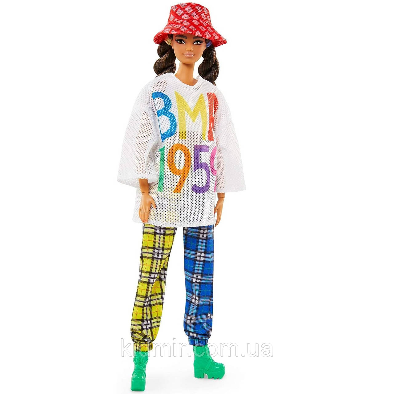 Лялька Барбі БМР у картатих штанах і панамі Barbie BMR1959 GNC48