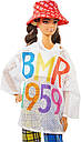 Лялька Барбі БМР у картатих штанах і панамі Barbie BMR1959 GNC48, фото 4