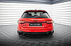 Дифузор Audi RS4 B9 (2019+) тюнінг обвіс спідниця елерон, фото 3