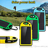 Портативне зарядне Power Bank Solar 30000 mAh на сонячній батареї  ⁇  PowerBank, фото 5