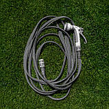 Розтяжний шланг (комплект) TWIST HOSE 6-12м — сірий, WTW612GY, фото 4