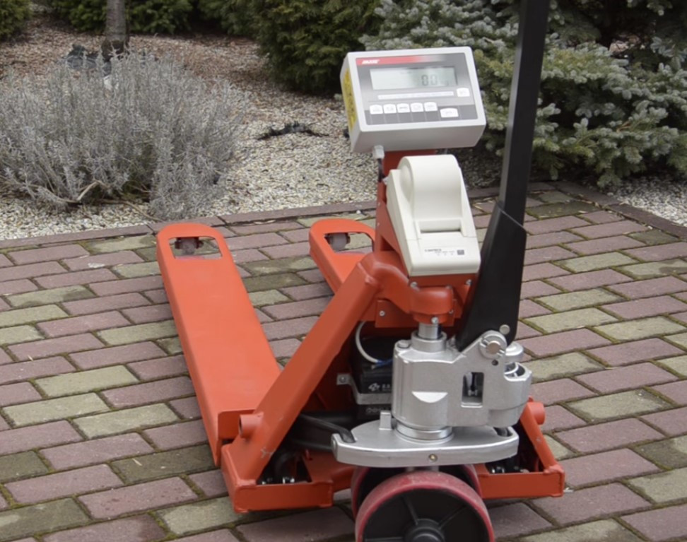 Весы-рокла с принтером этикеток 4BDU1000P-В-П, фото 1