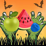 Цукерки кислі Halloween Warheads Sour Taffy Individually Wrapped Assorted Chewy Candies 50 шт, фото 3