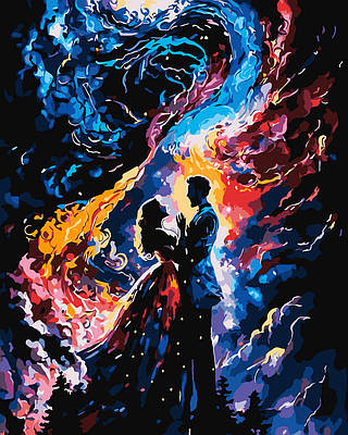 Картина за номерами 40×50 см Kontur. Ти - мій всесвіт DS0546