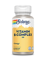 Vitamin B-Complex 50 мг - 50 капсул - Solaray (Комплекс витаминов группы B Соларай)