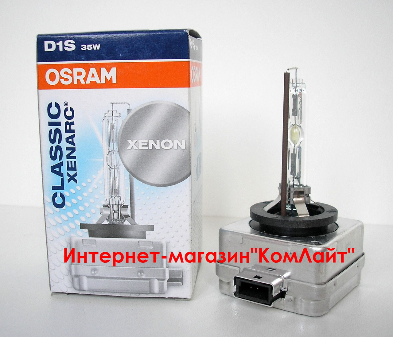Ксеноновая лампа D1S OSRAM 66140CLC CLASSIC XENARC 35W PK32d-2 ...