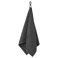 ВОГШЁН Полотенце для рук, темно-серое, 50x100 см