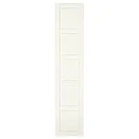 BERGSBO Двері з петлями, білий, 50x229 см
