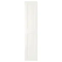 GRIMO Двері з петлями, білий, 50х229 см