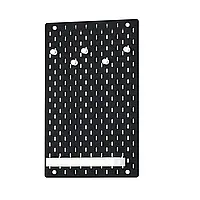 СКОДИС Комбинация перфорированной доски, черный, 36x56 см