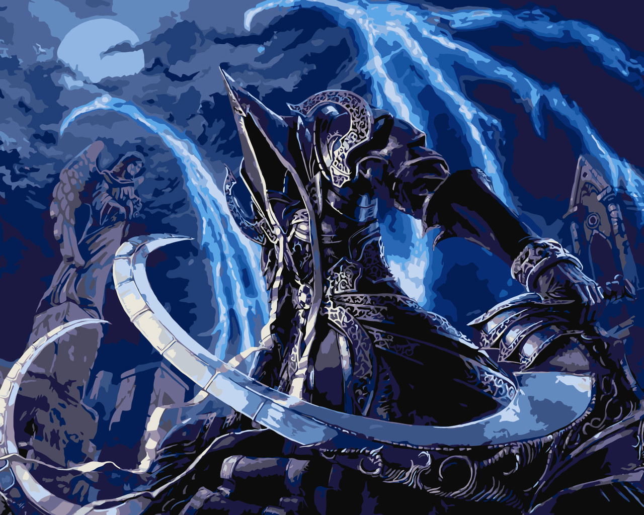 Картина за номерами 40×50 см Kontur Малтаель Архангел мудрості Diablo DS0550