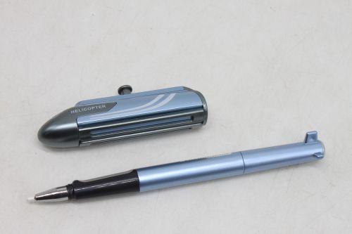 Ручка гелева "Вертоліт" з ліхтариком 0,5мм, синя [tsi222694-TCI] - фото 2 - id-p1993456226