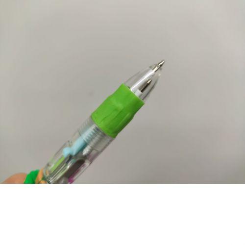 Ручка кулькова дитяча 4 кольори міні "Новий рік", 0,7мм [tsi222697-TCI] - фото 2 - id-p1993456229