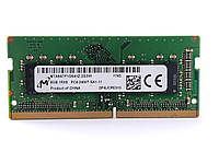 Оперативная память для ноутбука SODIMM Micron DDR4 8Gb PC4-2400T (MTA8ATF1G64HZ-2G3H1) Б/У