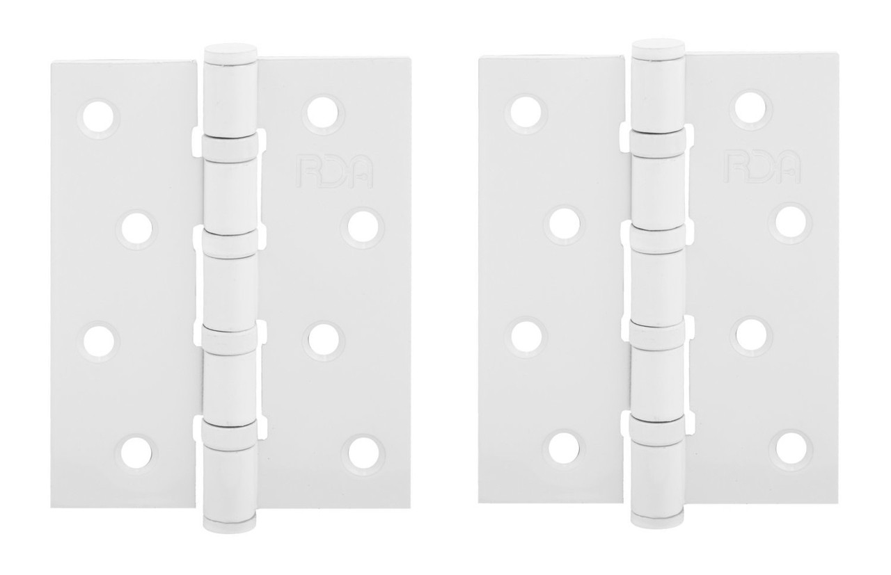 Петля універсальна RDA 4BB (ПАРА) 100x75x2,5 матовий білий