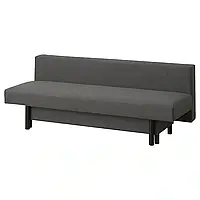 РАФСТА 3-местный диван-кровать, темно-серый