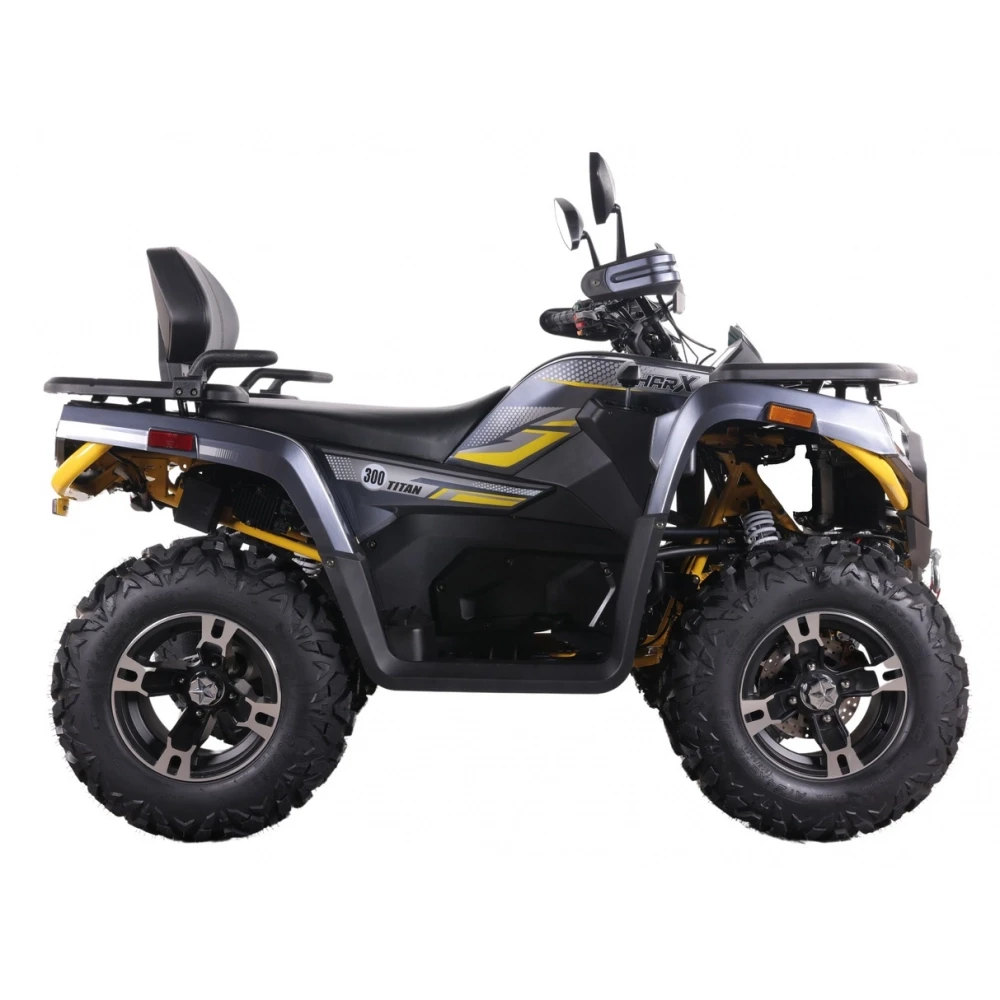 Квадроцикл SHARX 300 Графітовий з жовтим, фото 1