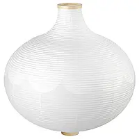 РИСБИН Абажур для подвесного светильника, луковица/белый, 57 см