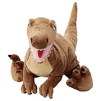 JÄTTELIK Плюшевая игрушка, динозавр/динозавр/велоцираптор, 44 см