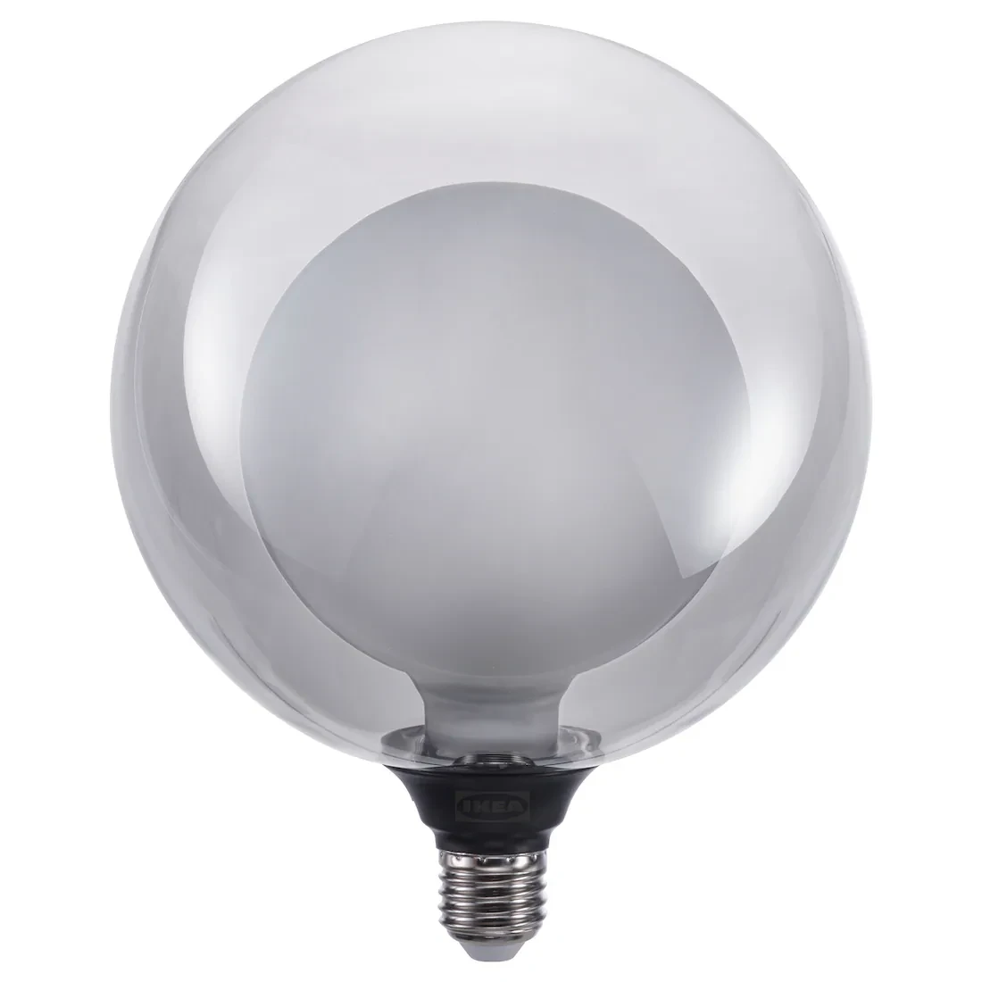 Светодиодная лампа MOLNART E27 100 люмен, двойной шар, серое прозрачное стекло, 180 мм - фото 1 - id-p1993421523