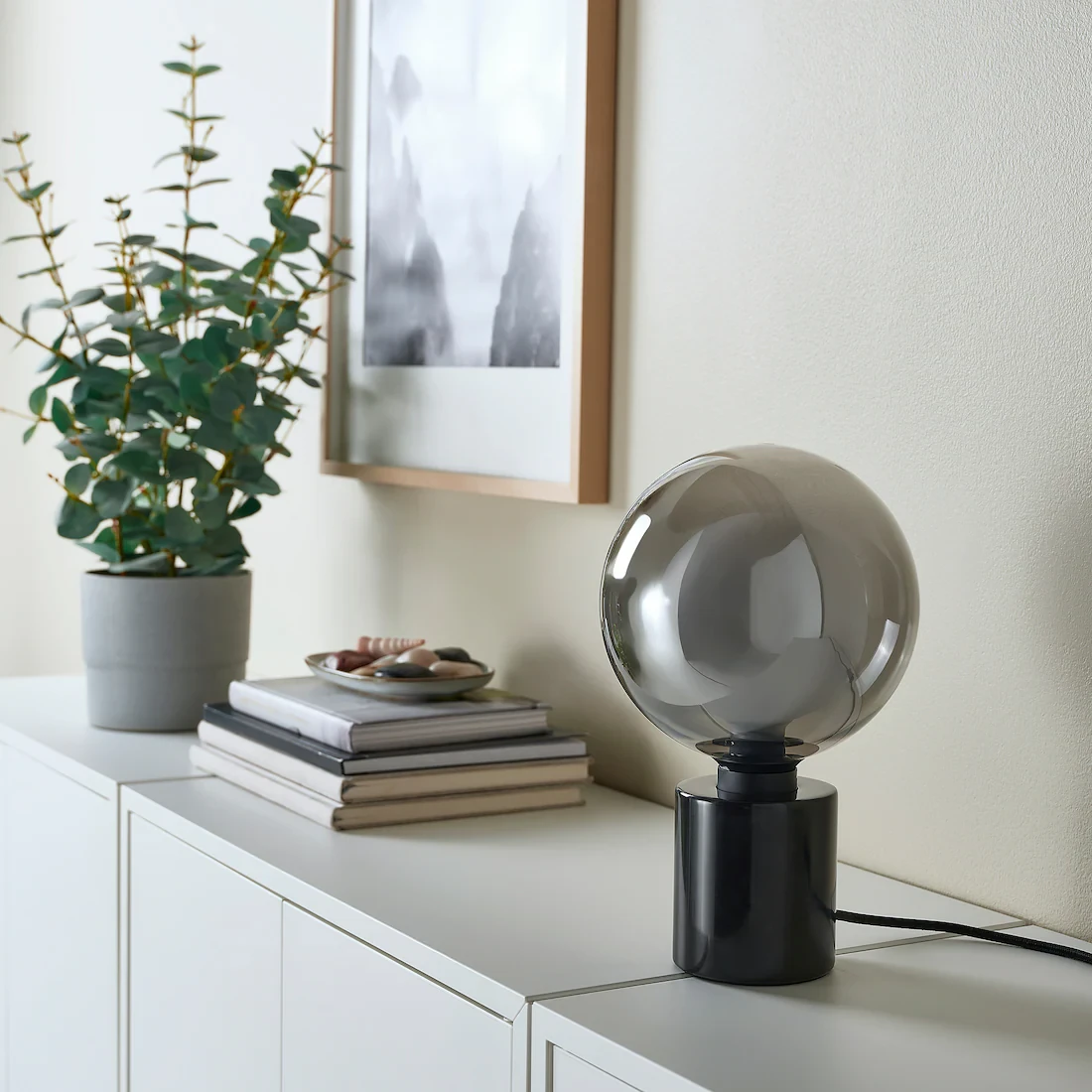 Светодиодная лампа MOLNART E27 100 люмен, двойной шар, серое прозрачное стекло, 180 мм - фото 4 - id-p1993421523