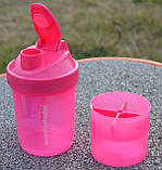 Шейкер спортивний SmartShake Original2GO 600ml Neon Pink, фото 10