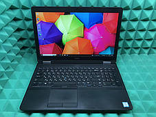 Ноутбук Б-клас Dell Latitude E5570/ 15.6" (1920x1080)/ Core i5-6300U/ 8 GB RAM/ 240 GB SSD/ HD 520, фото 2