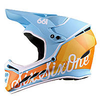 Велошолом SixSixOne Reset Mips Helmet (Geo Blorange) XL