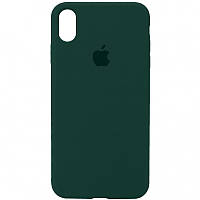 Чехол Silicone Case Full Protective (AA) для Apple iPhone X (5.8") / XS (5.8")