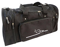 Дорожная сумка с расширением 40 л Wallaby 365-2 черная Toyvoo Сумка з розширенням 40 л Wallaby 365-2 чорна