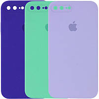 Чехол Silicone Case Square Full Camera Protective (AA) для Apple iPhone 7 plus / 8 plus (5.5") TRE