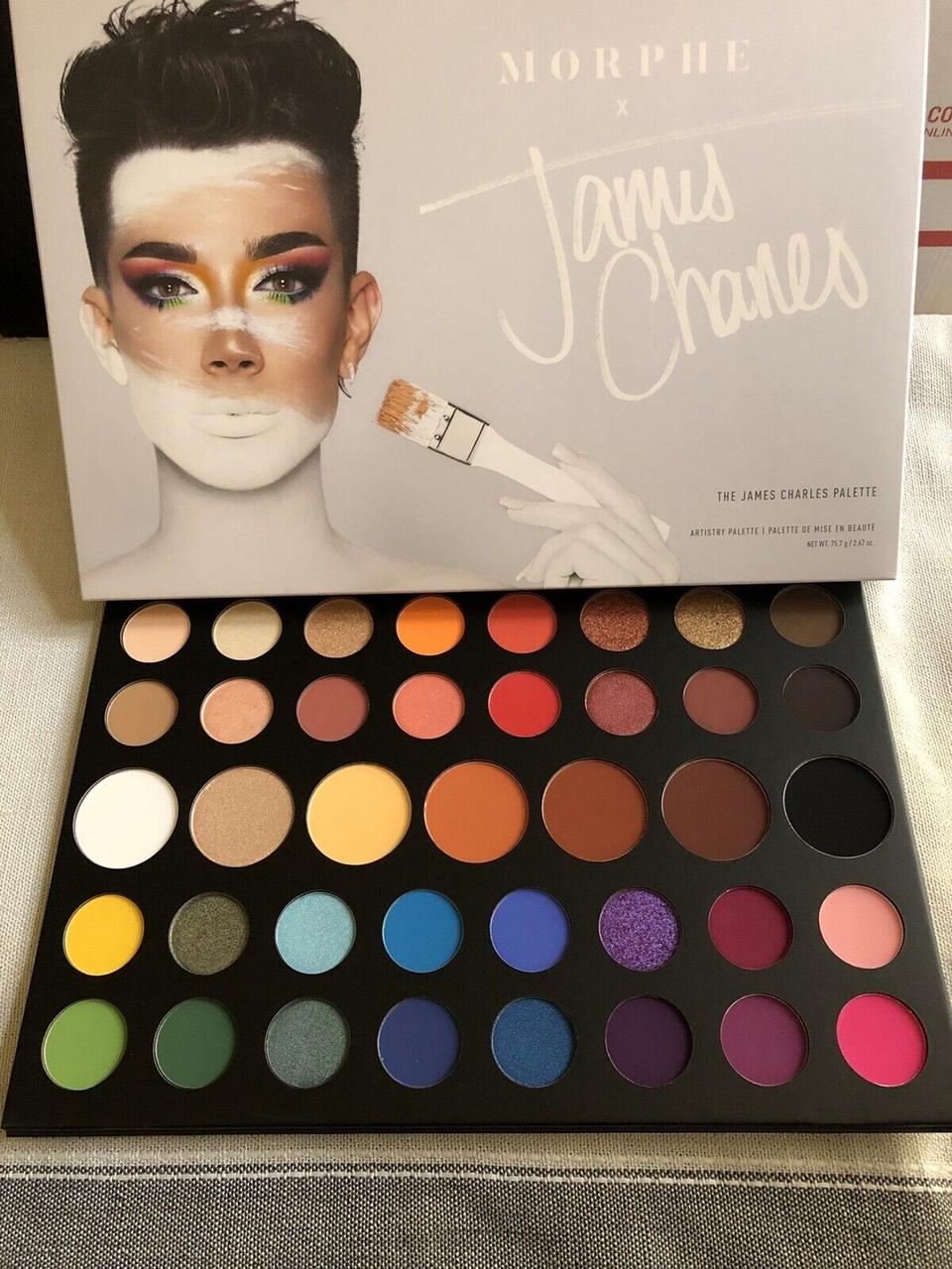 Палетка тіней Morphe X The James Charles Eyeshadow Palette 39 кольорів