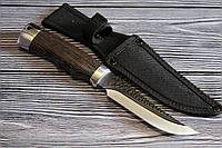 Мисливський ніж з дерев'яною ручкою 24,5 см