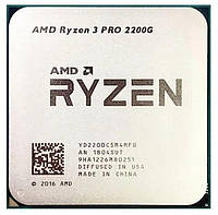 Процесор AMD Ryzen 3 2200G (YD2200C5M4MFB) (sAM4, 4T, 3.7 ГГц)