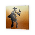 Металокерамічний дизайн-обігрівач UDEN-500К "Ковбой", фото 2