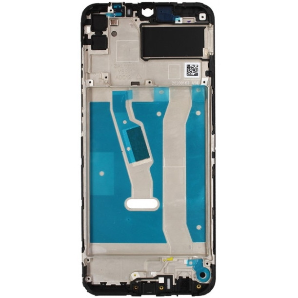 Рамка дисплея Huawei Y6p 2020 (MED-LX9N) / Honor 9A (MOA-LX9N) Black, фото 1