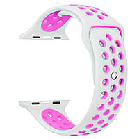 Браслет Nike Apple Watch, ремешок силиконовый на 42/44/45 mm, №5, длина S-M