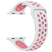 Браслет Nike Apple watch,  ремінець силіконовий 42/44/45 mm, №13, довжина S-M