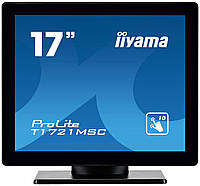 Монітор 17" Iiyama T1721MSC-B1 HD TN 76Hz (T1721MSC-B1)