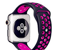 Браслет Nike Apple Watch, ремешок силиконовый на 42/44/45 mm, №38, длина S-M