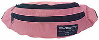 Женская сумка на пояс бананка Paso розовая Toyvoo Жіноча сумка на пояс бананка Paso рожева