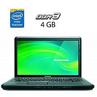 Ноутбук Lenovo G550 / 15.6" (1366x768) TN / Intel Pentium T4500 (2 ядра по 2.3 GHz) / 4 GB | всё для тебя