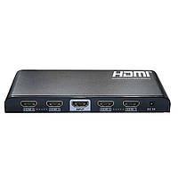 HDMI сплиттер 1:4 4k*2K с функцией усиления сигнала версия 1.4 Lenkeng (КНР) LKV314PRO